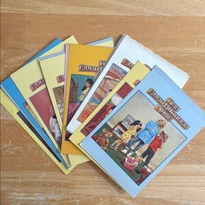 Vintage 90s The Babysitters Club postcard set